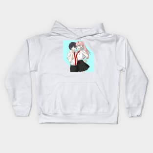 Hiro x 02 Kids Hoodie